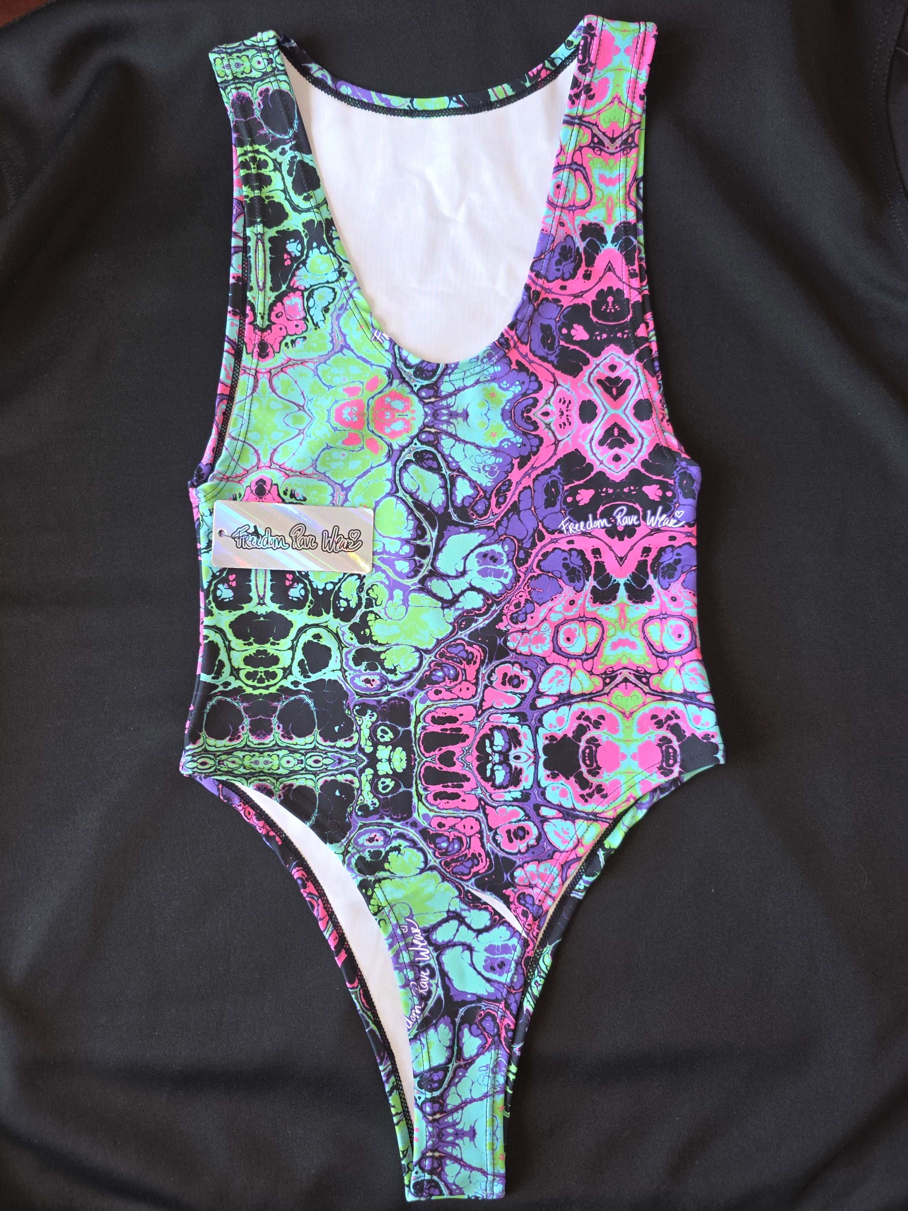 Freedom Rave Wear Bodysuit