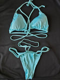 Strappy Turquoise Set