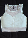 Mint Crop Top