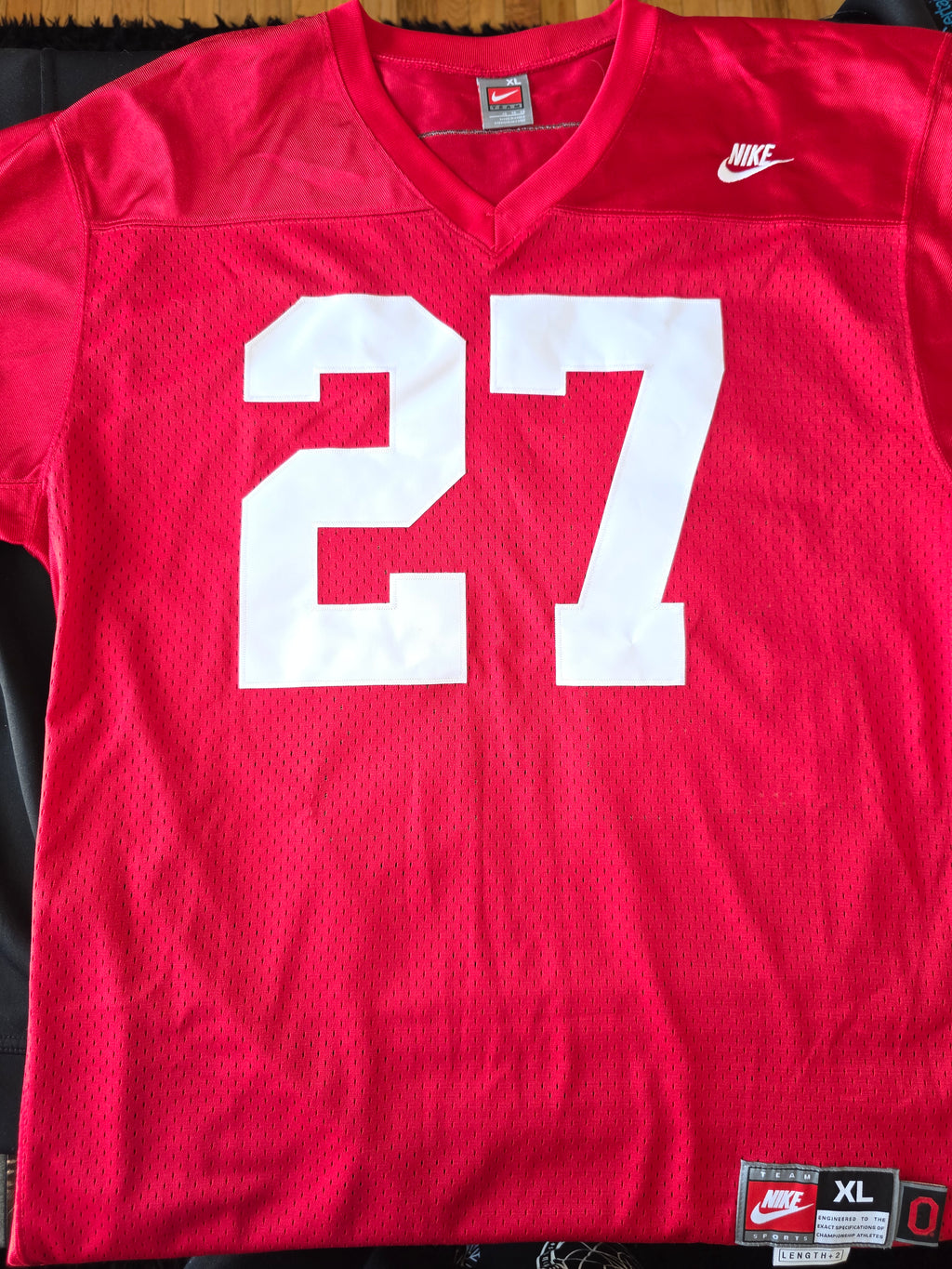 Ohio State Buckeyes Eddie George #27 Football NBA Nike Jersey