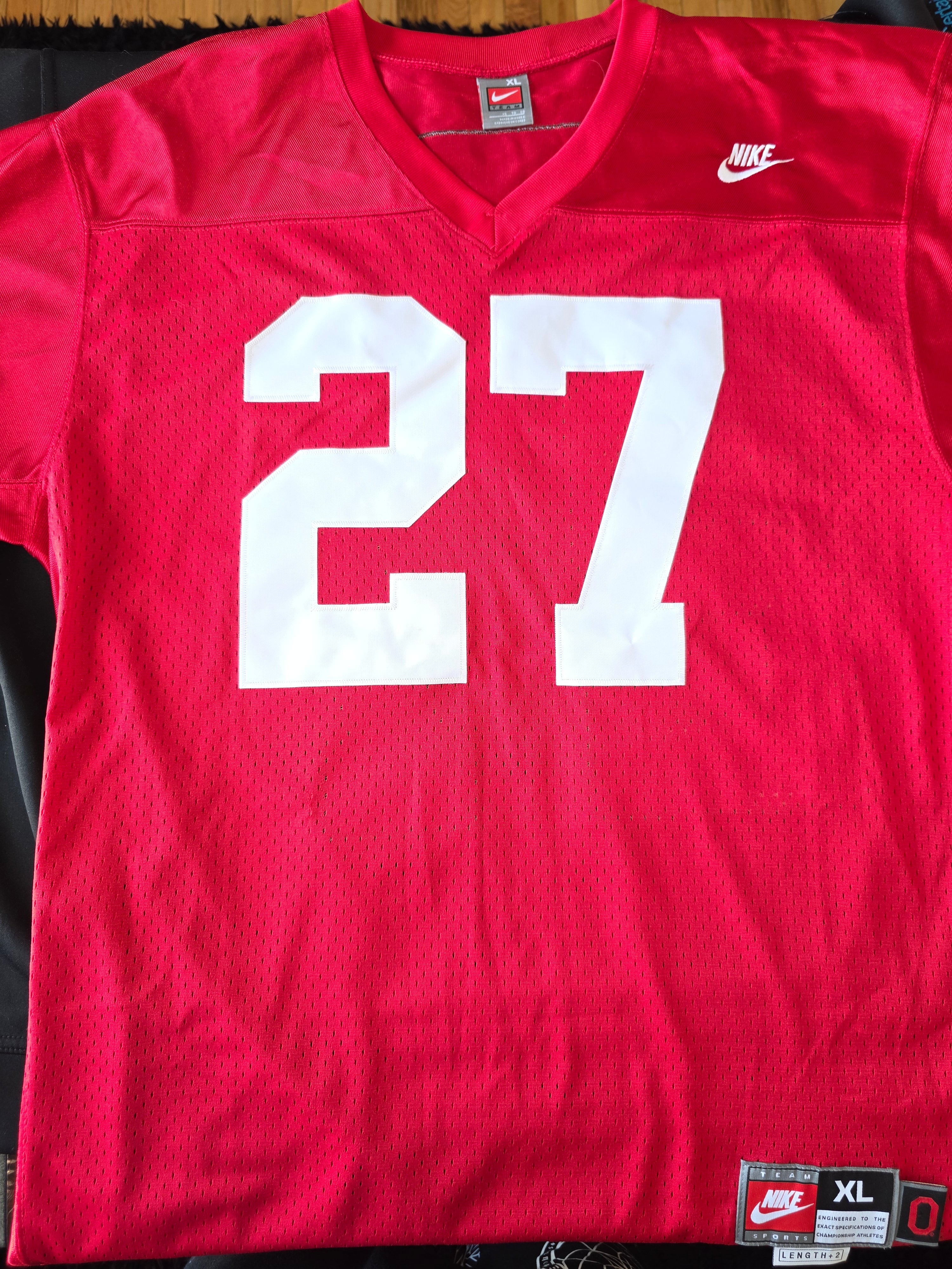 Ohio State Buckeyes Eddie George #27 Football NBA Nike Jersey