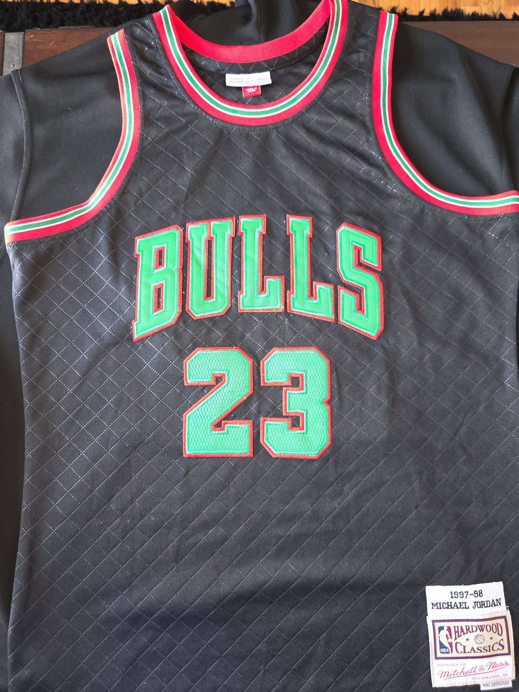 Mitchell & Ness Neapolitan #23 Jordan Bulls Jersey