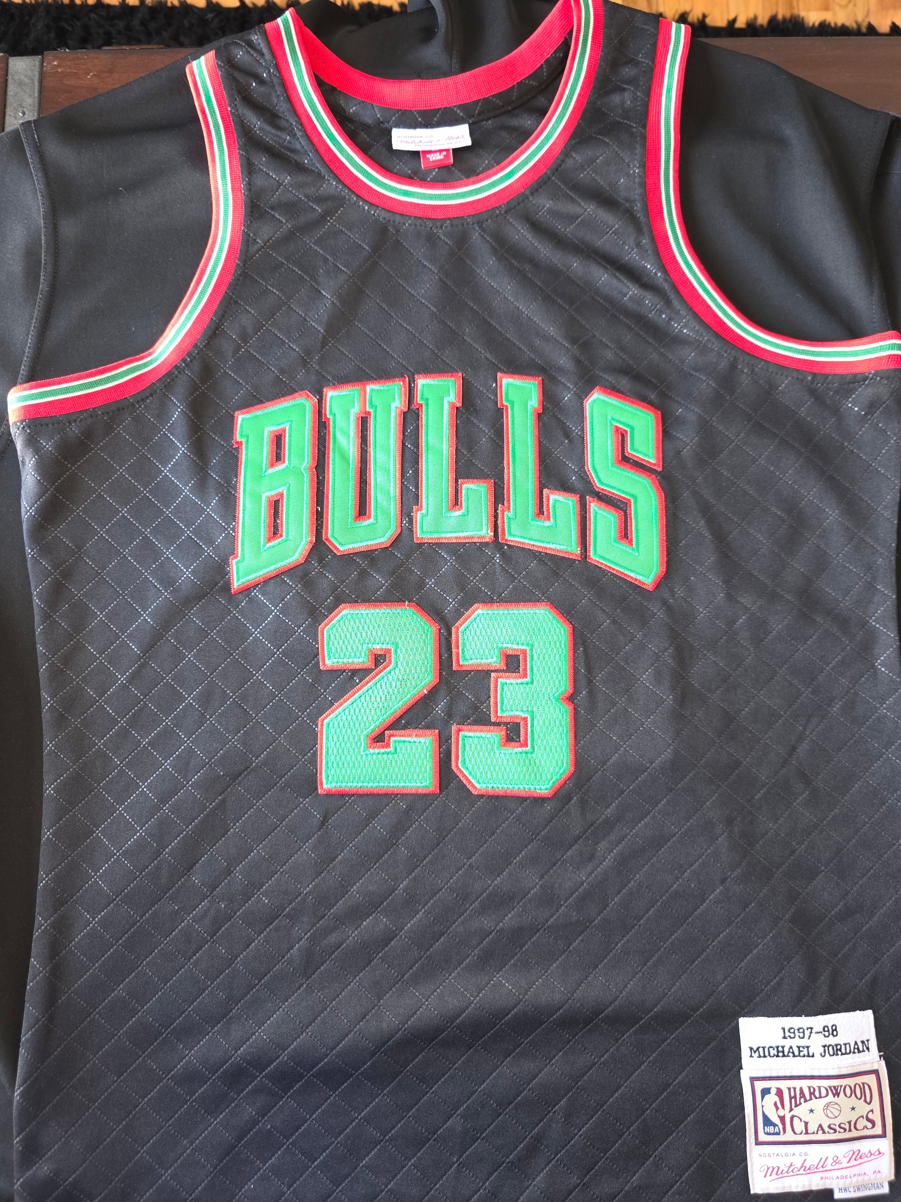 Mitchell & Ness Neapolitan #23 Jordan Bulls Jersey