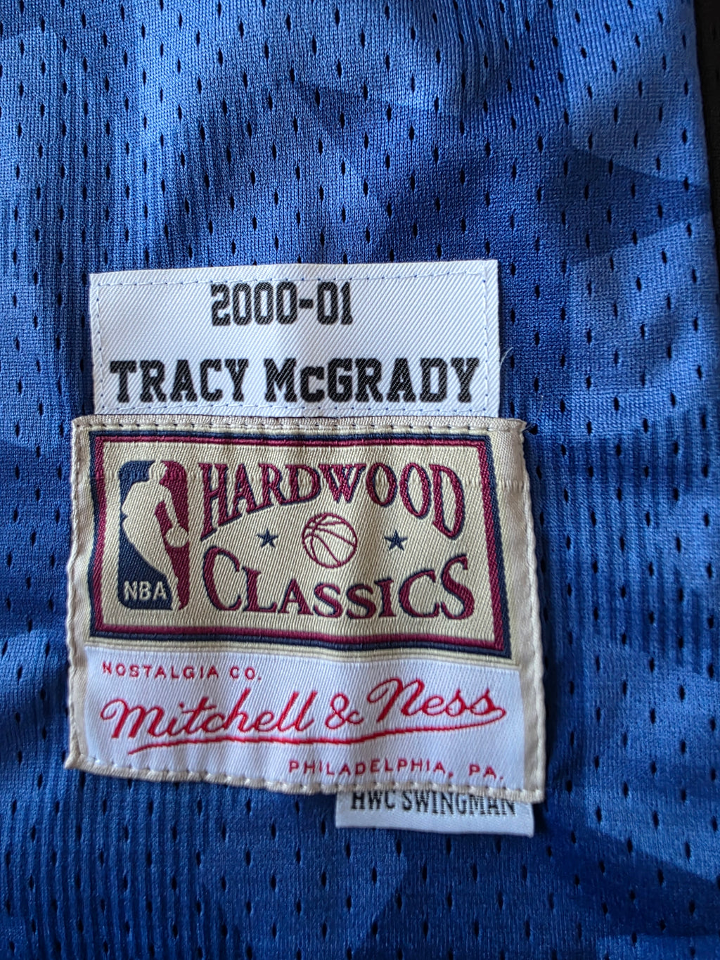 Orlando Magic Tracy McGrady Mitchell & Ness 2001-02 Hardwood Classics Swingman