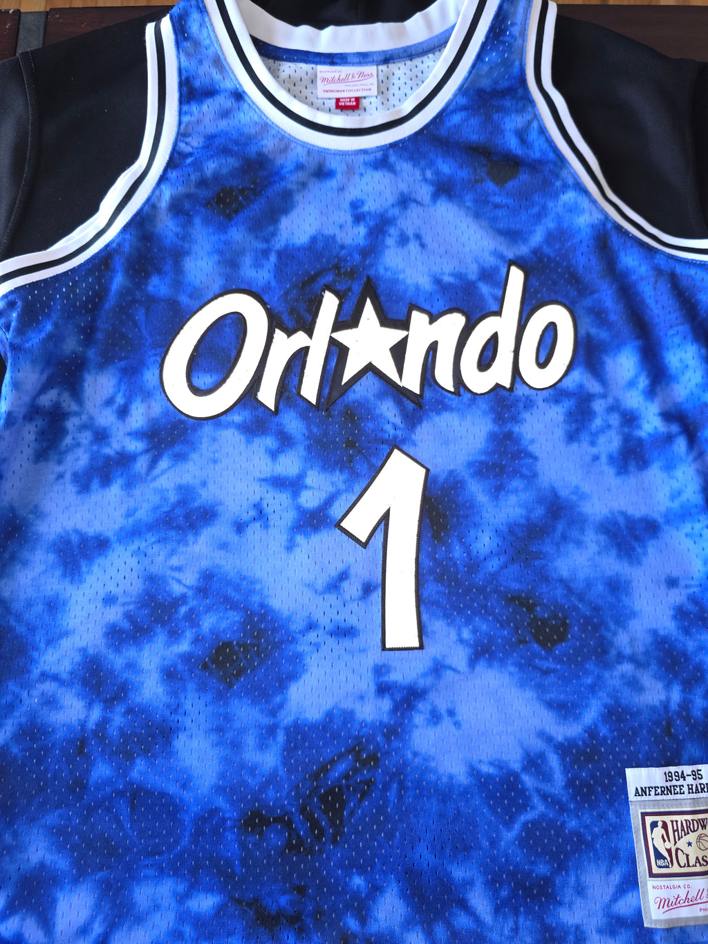 Mitchell & Ness Men's Penny Hardaway Orlando Magic 1994-95 Galaxy Swingman Jersey